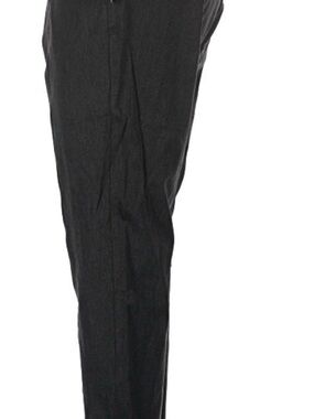Old Navy Women's Slim Straight Pants in Charcoal Black